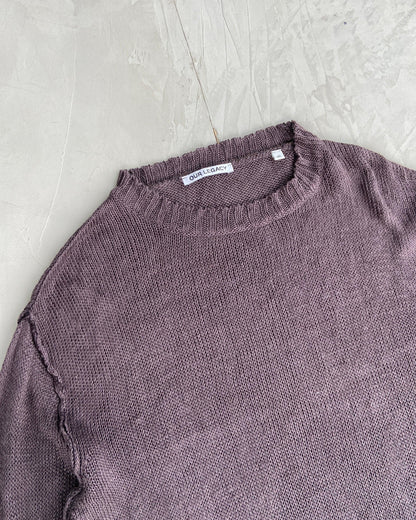 OUR LEGACY BROWN KNIT SWEATSHIRT - L - Known Source