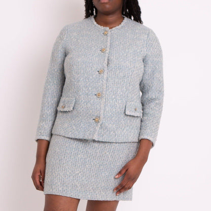 The Sophisticated Light Blue Tweed One - Known Source