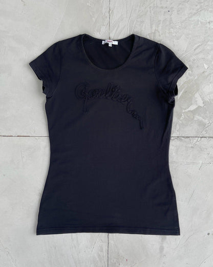 JUNIOR GAULTIER 2000'S BABY TEE TOP - S - Known Source