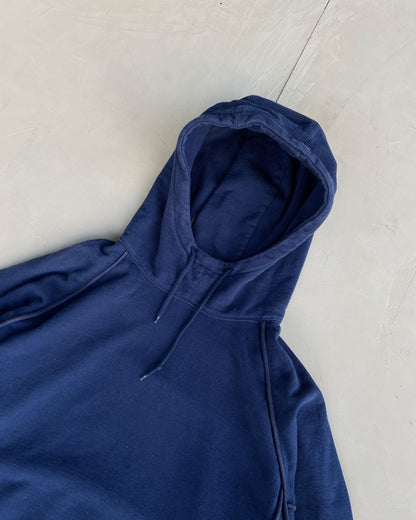 CAV EMPT HEAVYWEIGHT PIPED BLUE HOODIE - L - Known Source