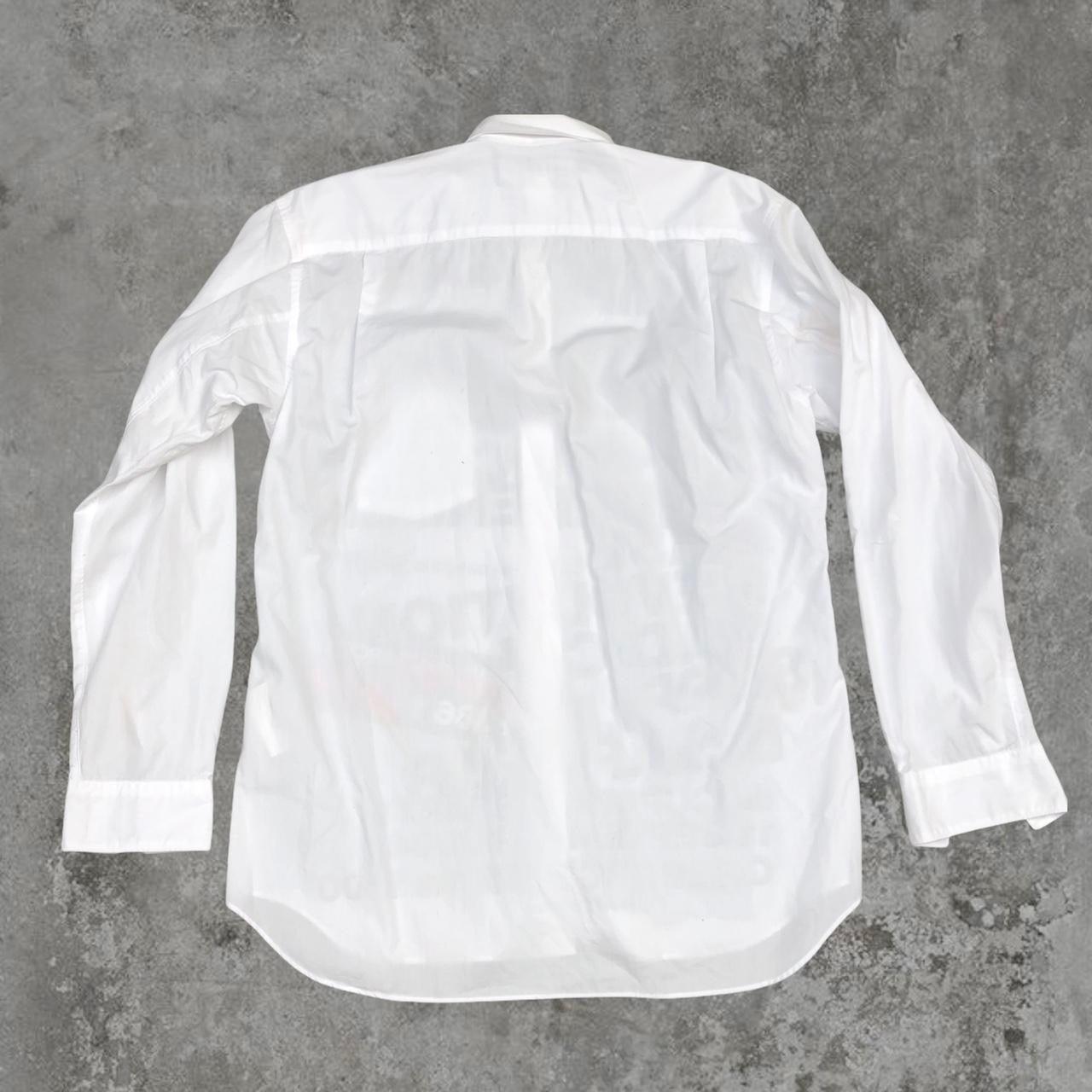 Comme des Garçons x Guerrilla Store Graphic White Shirt - Known Source