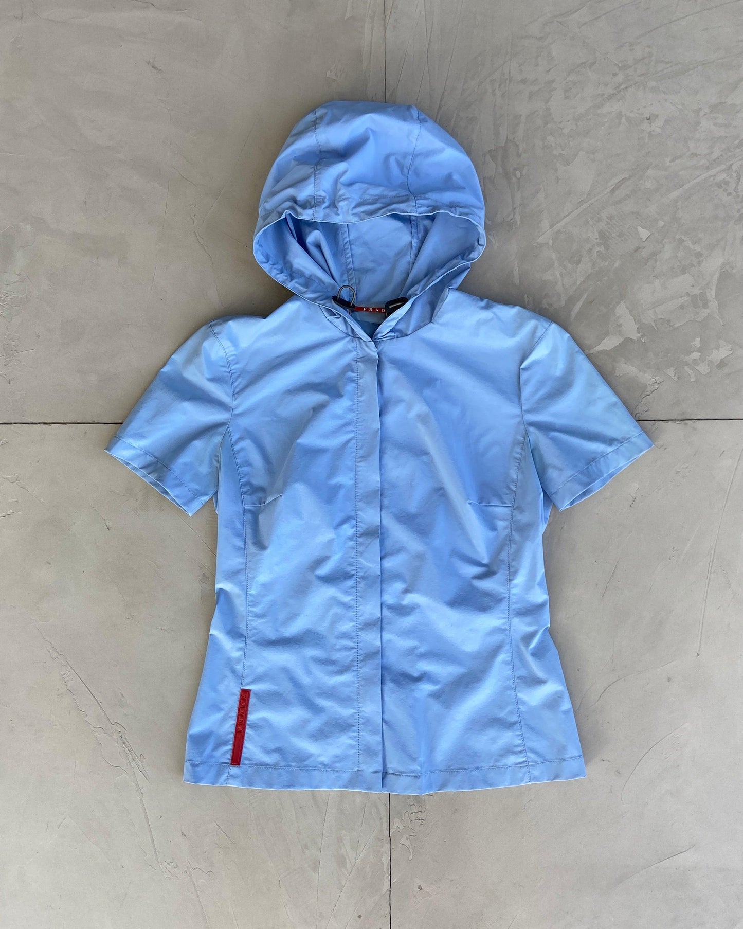 PRADA SPORT SS1999 HOODED ZIP-UP TOP - S - Known Source