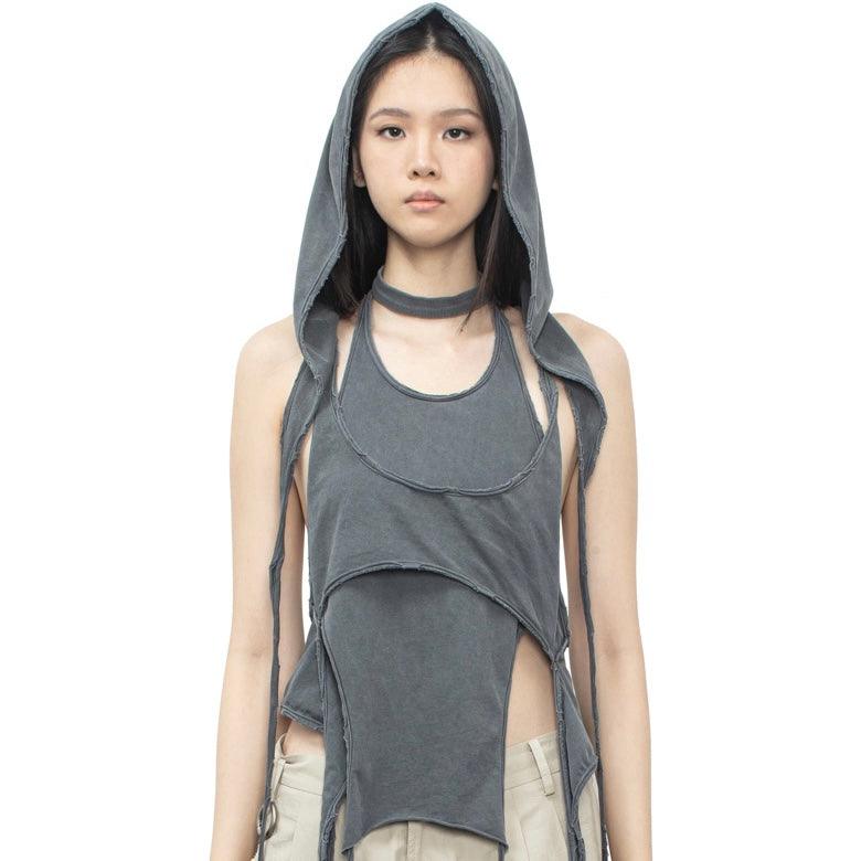 HYEIN SEO 3-PIECE LAYERED HALTER TOP - S - Known Source