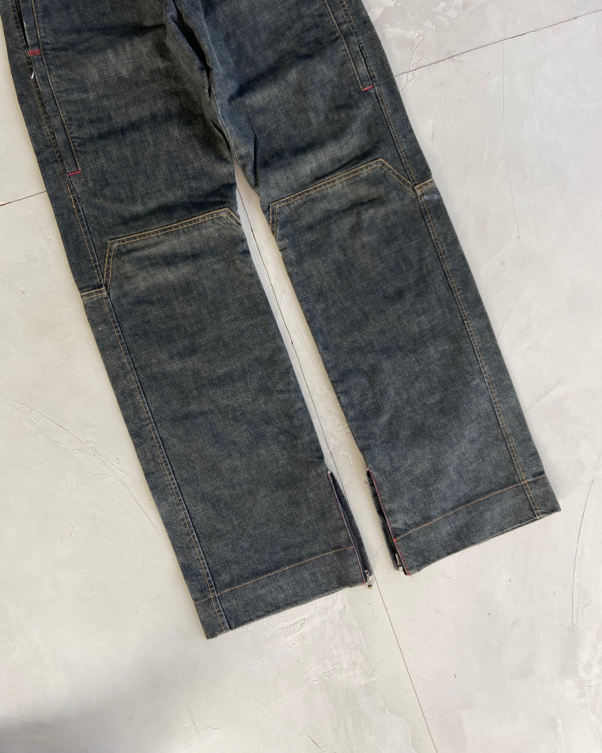 KATHARINE HAMNETT 90'S STRAIGHT LEG JEANS - W31" - Known Source