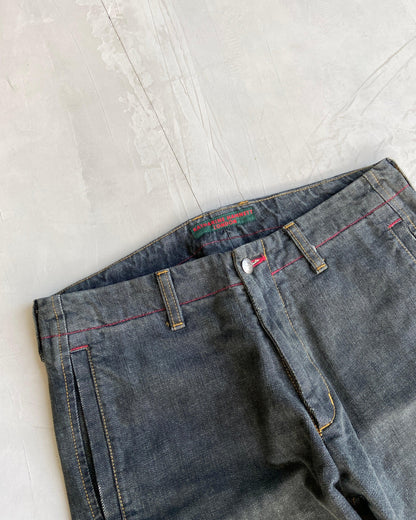 KATHARINE HAMNETT 90'S STRAIGHT LEG JEANS - W31" - Known Source