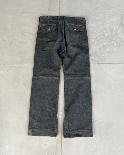 KATHARINE HAMNETT 90'S STRAIGHT LEG JEANS - W31" - Known Source