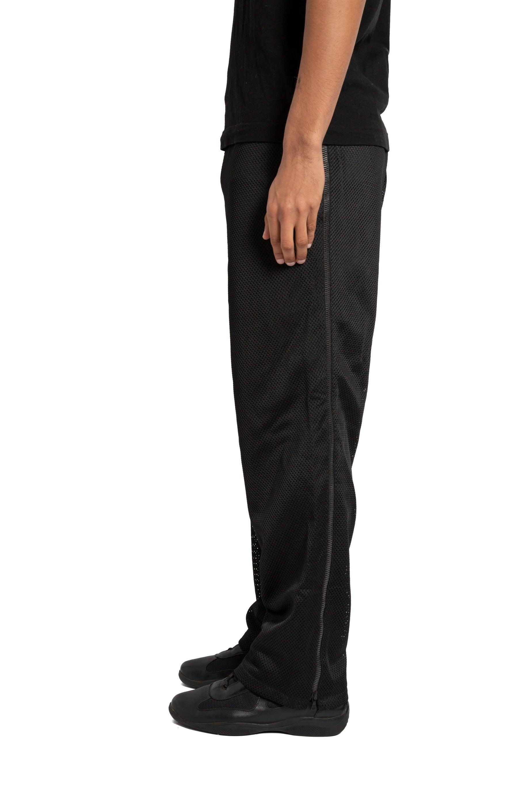 Prada Perforated Tech Blackout Trousers - Known Source