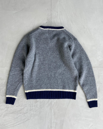 DIESEL KNIT V NECK SWEATSHIRT - M/L - Known Source