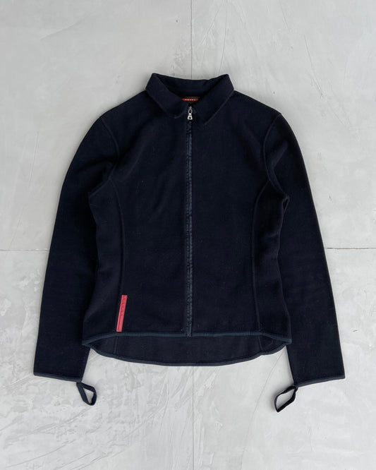 PRADA SPORT 2000'S FLEECE ZIP UP - M - Known Source