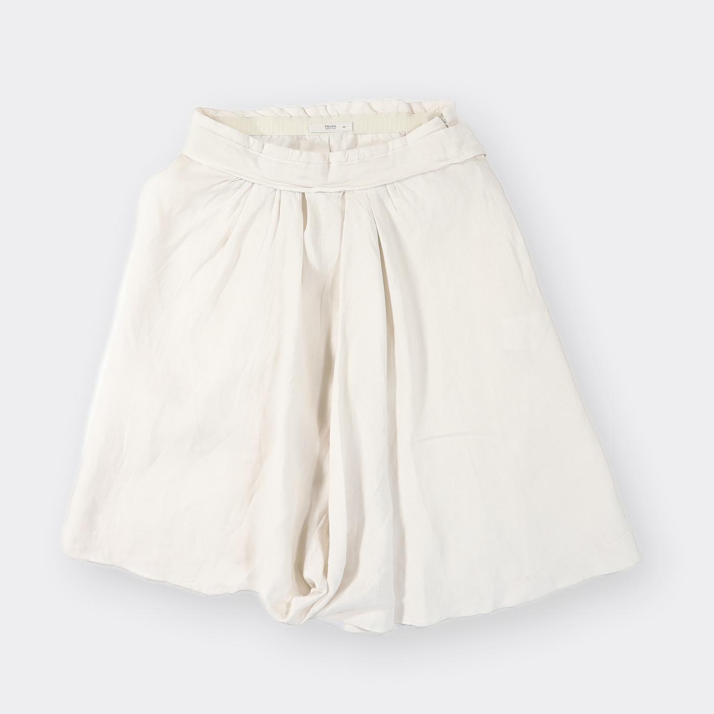 Prada Vintage Linen Skirt - Known Source