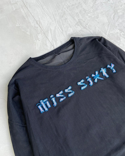 MISS SIXTY 2000'S MESH TOP - M - Known Source