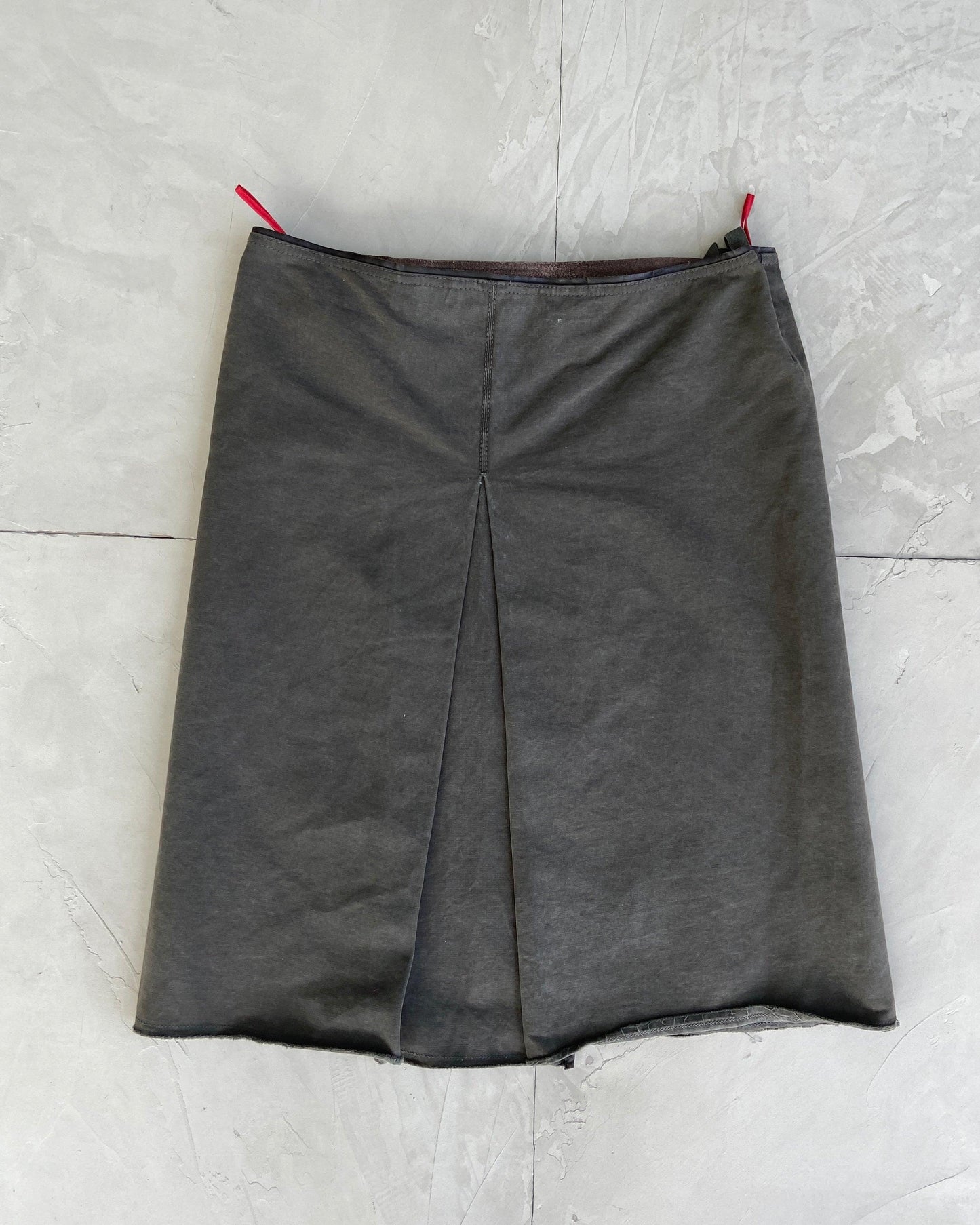 PRADA 00'S WRAP MIDI SKIRT - M/L - Known Source