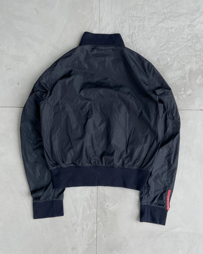 PRADA SPORT 2000'S NYLON BOMBER JACKET - M - Known Source