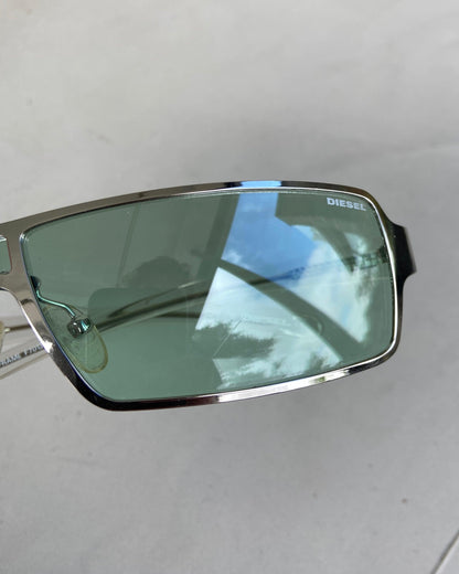 DIESEL 2000'S RIMLESS WRAP SPORT SUNGLASSES - Known Source