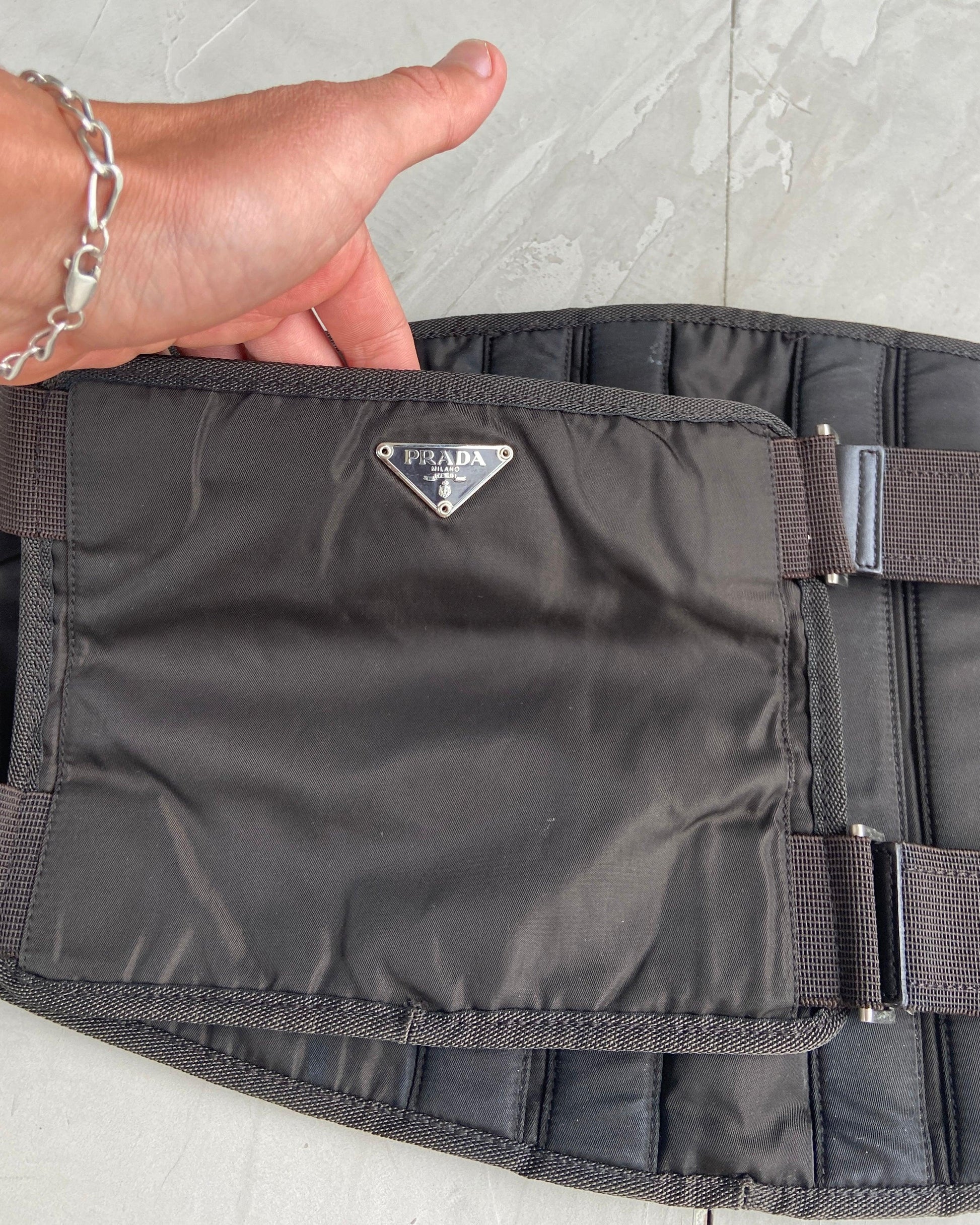 PRADA FW1999 NYLON WAISTBAG BELT - Known Source