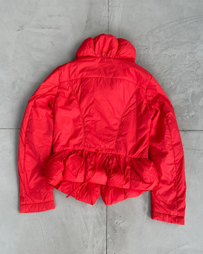 MARITHE FRANCOIS GIRBAUD MFG RED PUFFER JACKET - M - Known Source