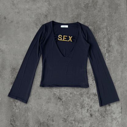 I.JAIA 'SEX' LONG-SLEEVE TOP - S - Known Source