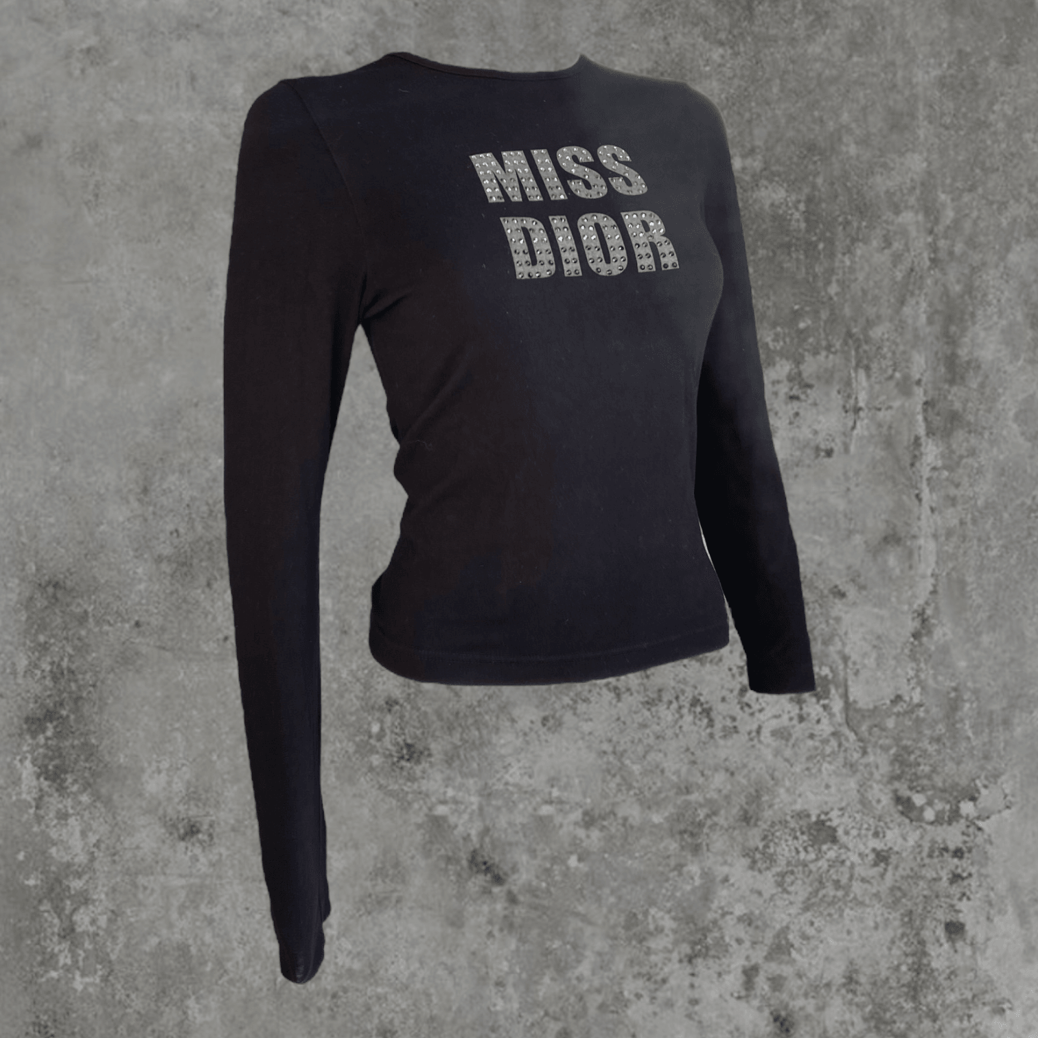 DIOR "MISS DIOR" LONG-SLEEVE TOP - S - Known Source