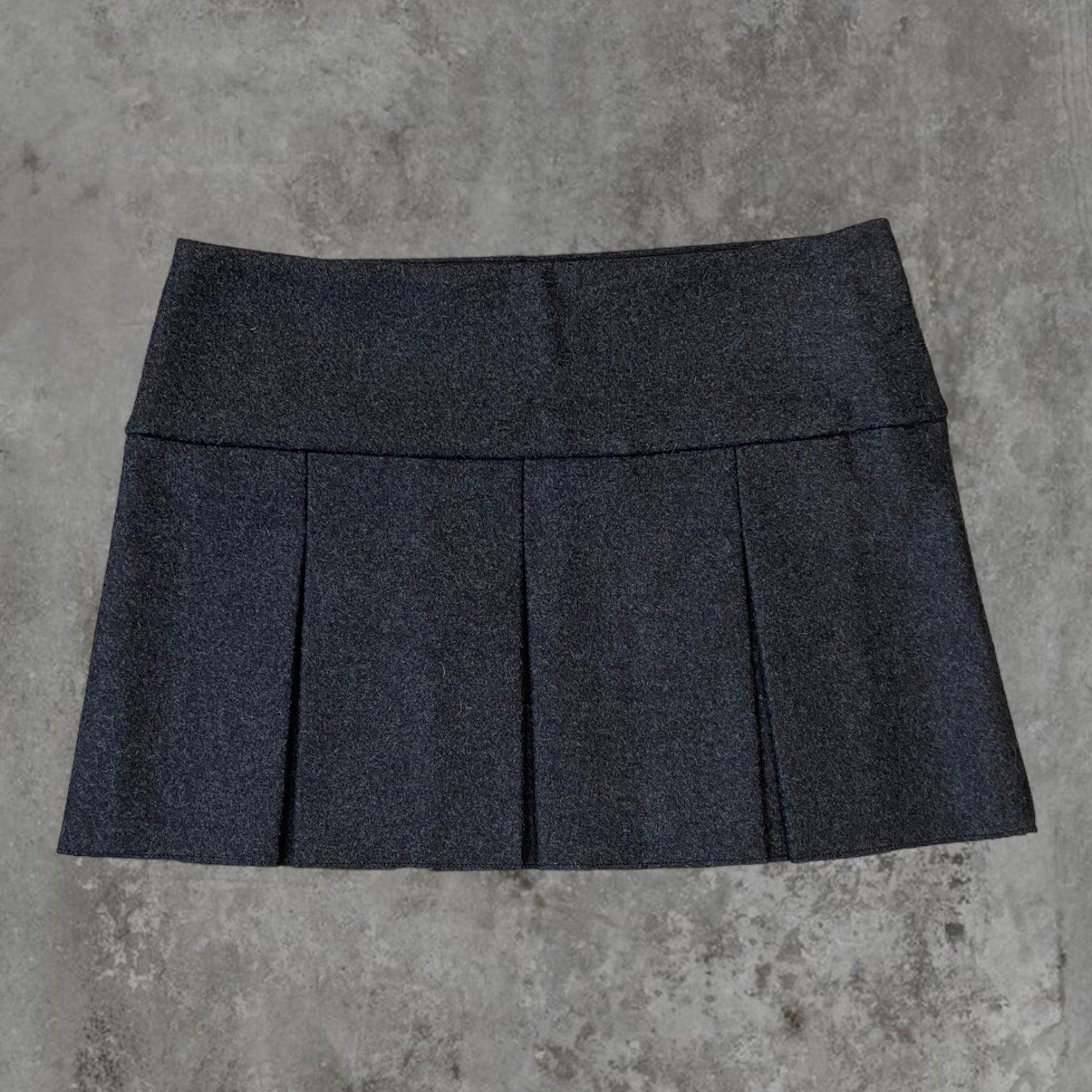 SS10 MIU MIU PLEATED MINI SKIRT - M/L - Known Source