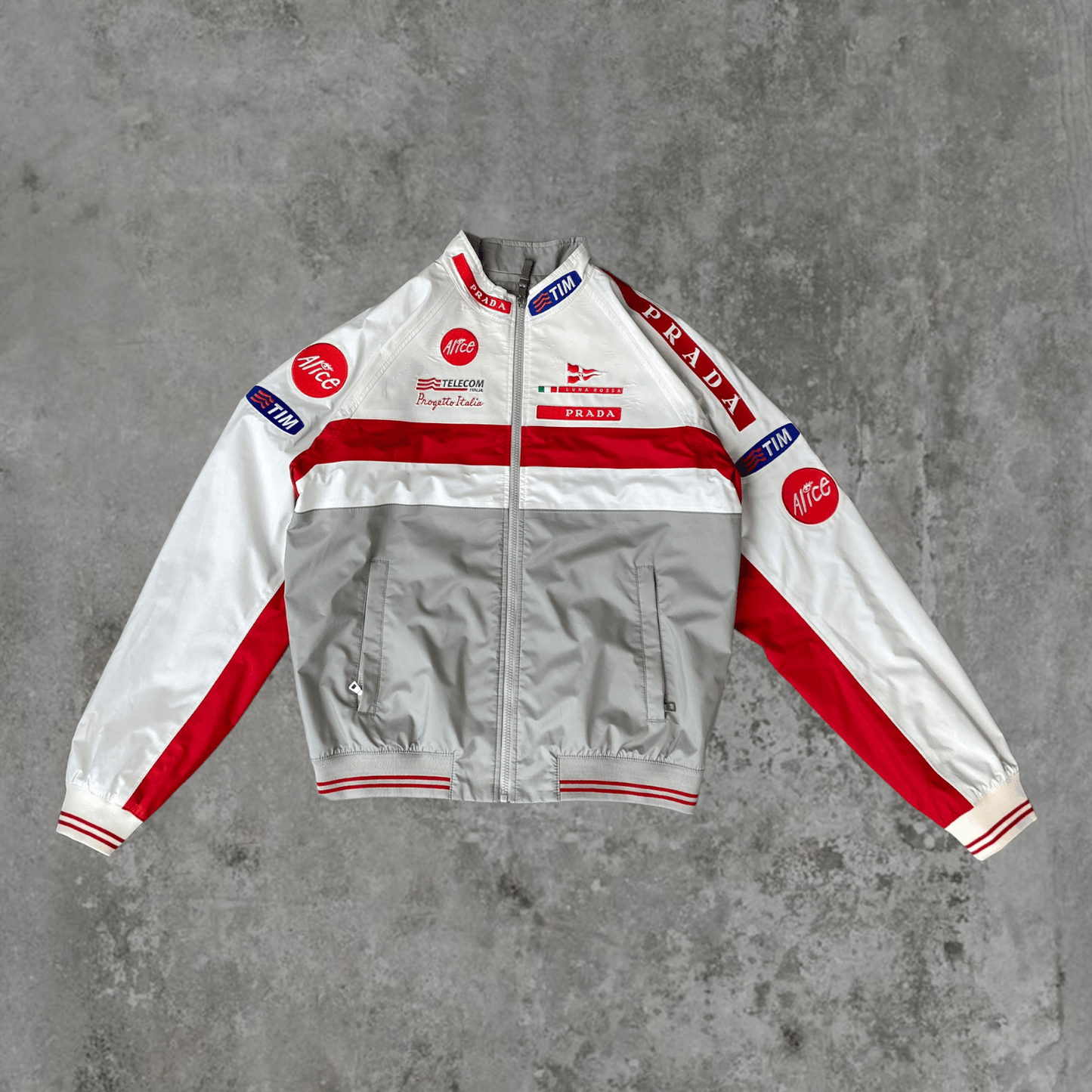 PRADA LUNA ROSSA CHALLENGE 2003 RACING JACKET - L - Known Source