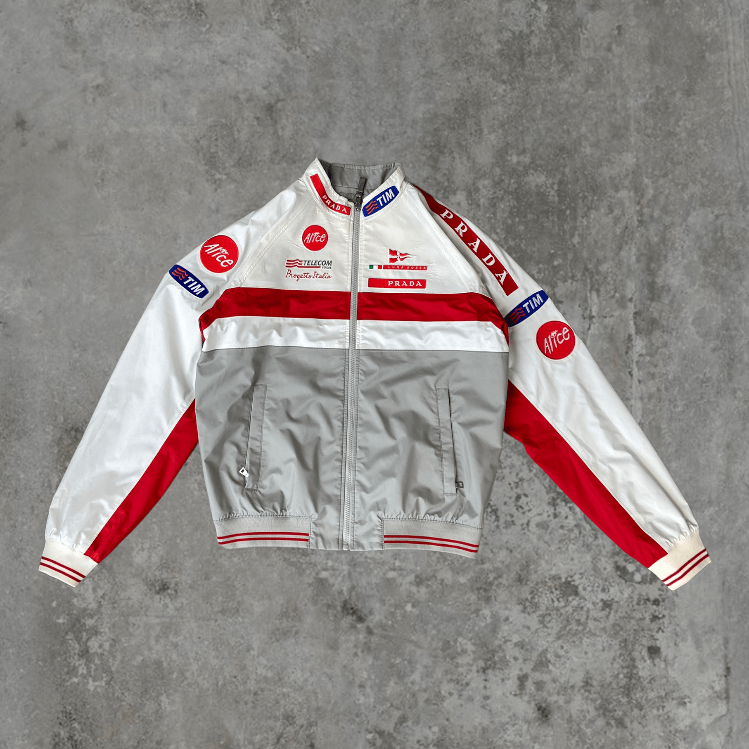 PRADA LUNA ROSSA CHALLENGE 2003 RACING JACKET - L - Known Source