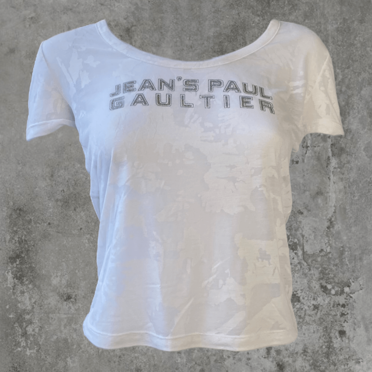 JEAN PAUL GAULTIER LOGO T-SHIRT - S/M - Known Source