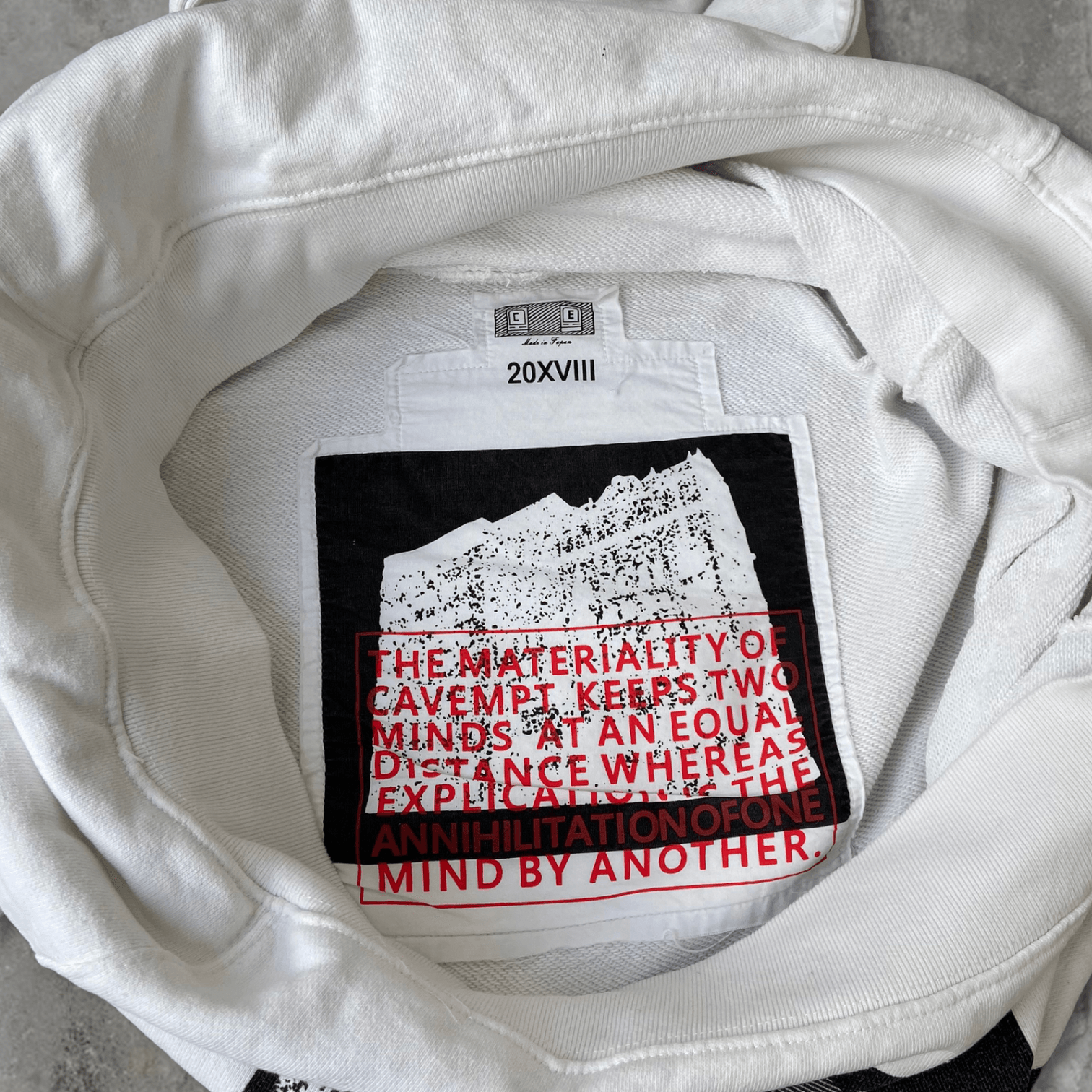 CAV EMPT HOODIE - M - Known Source