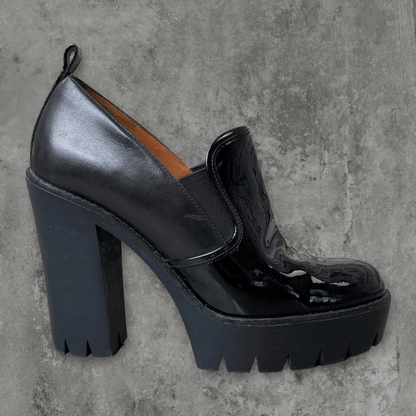 MARC JACOBS PLATFORM LEATHER BOOTIES - UK 6.5 - Known Source