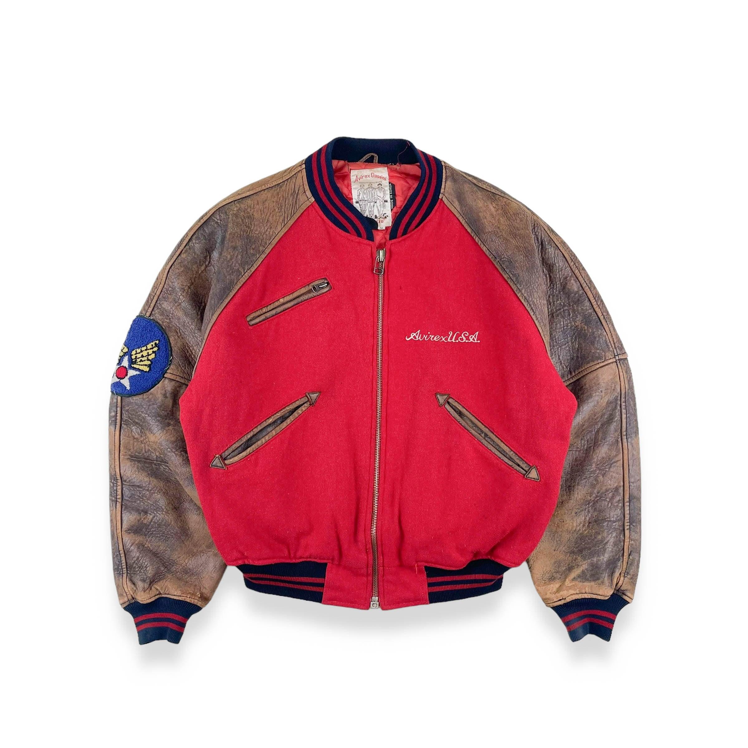 Hot Vintage Avirex Varsity Jacket