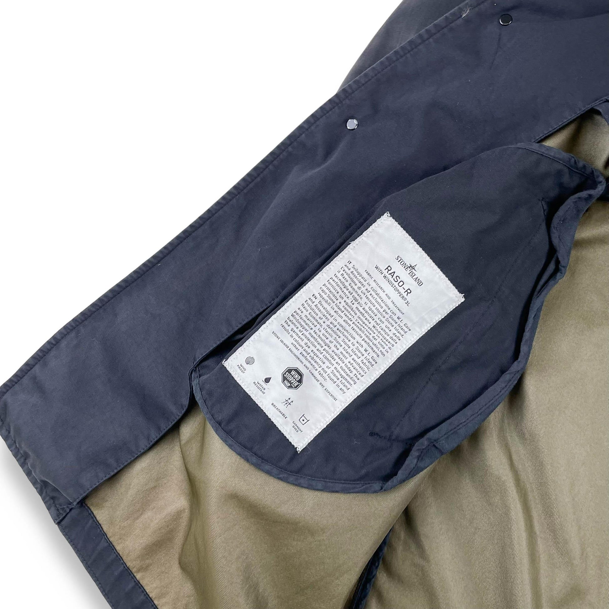 Stone Island Raso R Long Coat (M) - Known Source