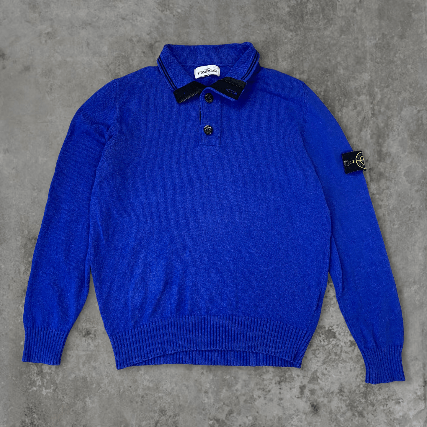 STONE ISLAND KNIT SWEATSHIRT - M - Known Source