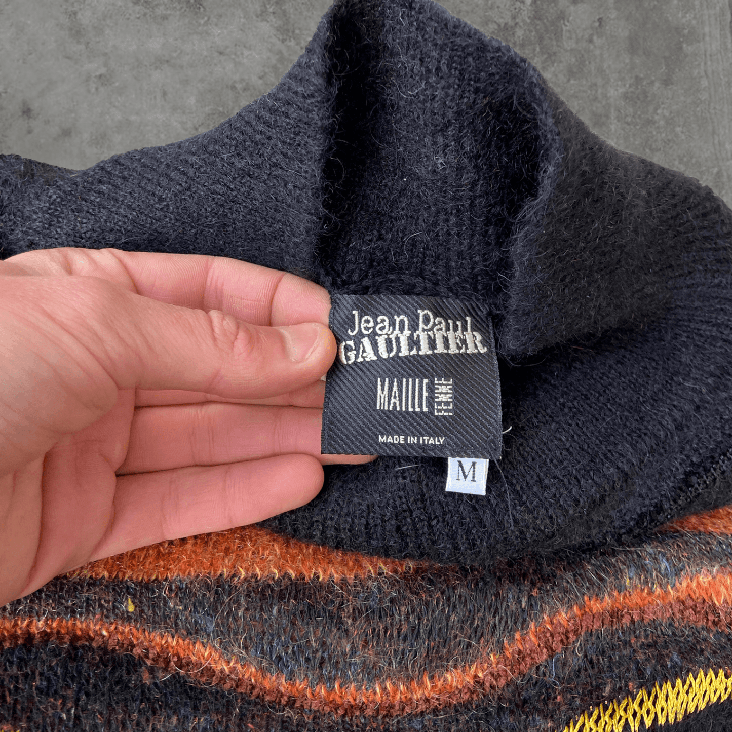 JEAN PAUL GAULTIER MOHAIR KNIT - M - Known Source