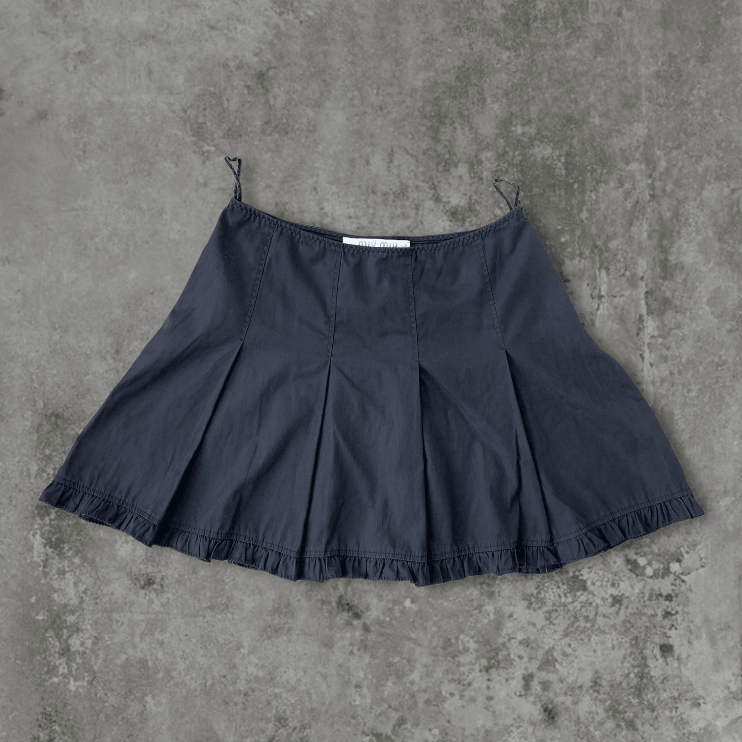 MIU MIU MINI SKIRT AND TOP SET - XS/S - Known Source