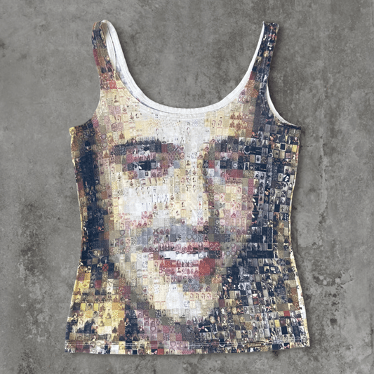 JOHN GALLIANO 'FACES' TANK TOP - S - Known Source