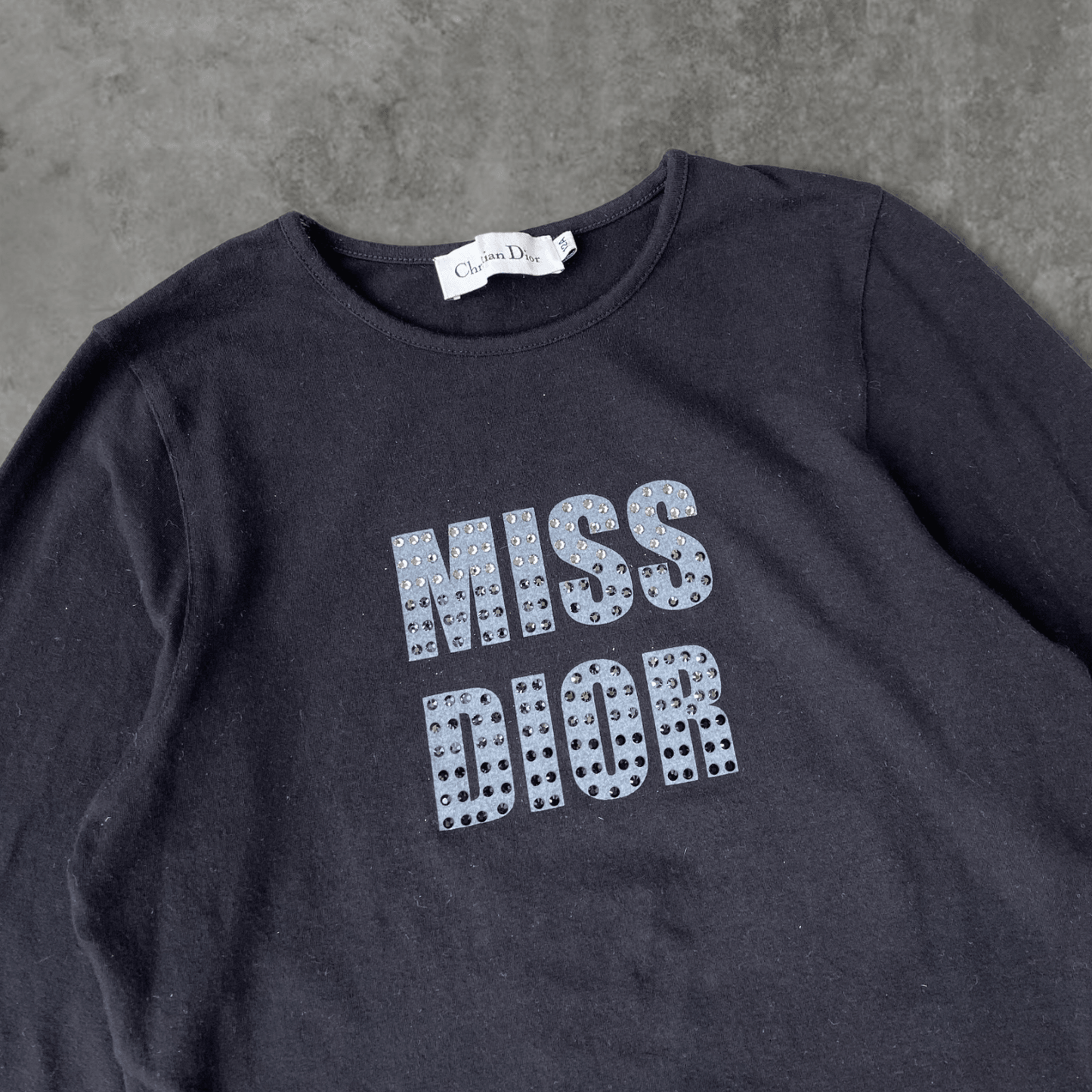 DIOR "MISS DIOR" LONG-SLEEVE TOP - S - Known Source