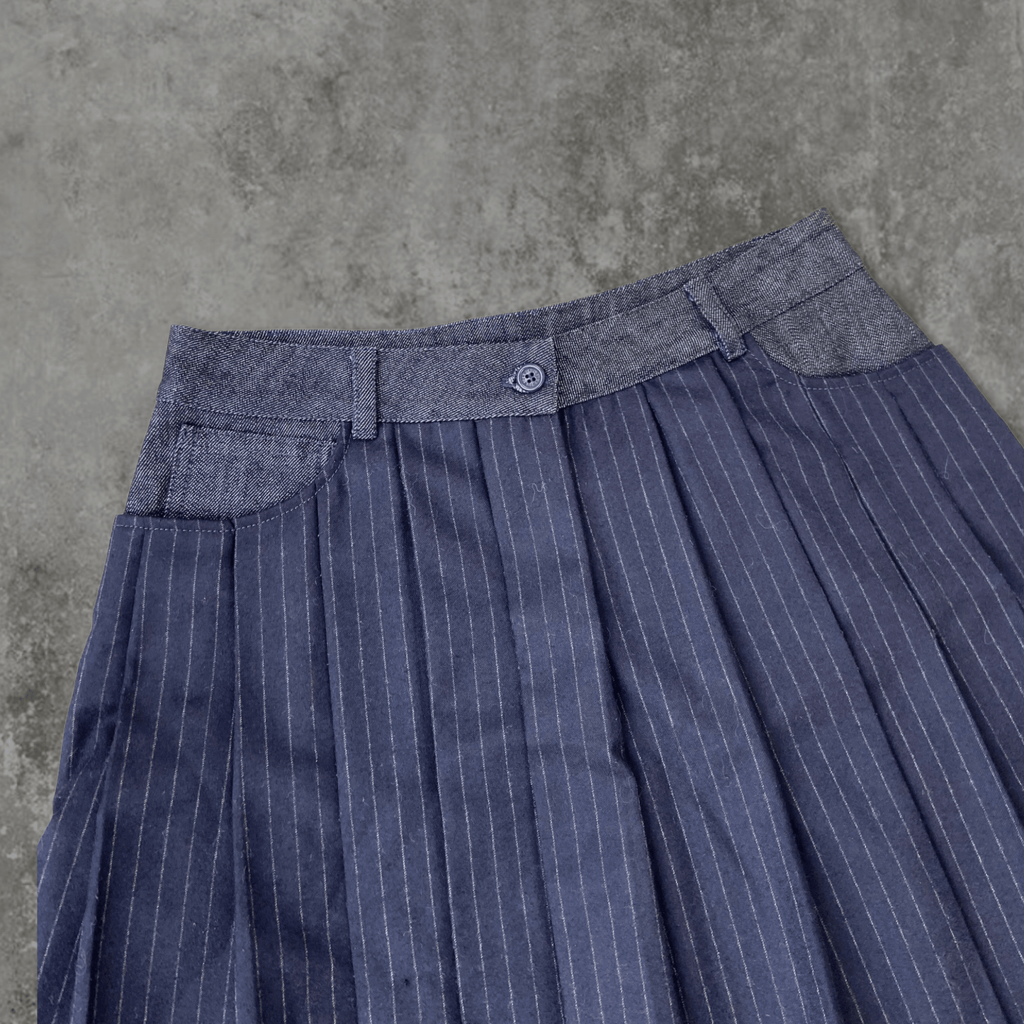 JUNIOR GAULTIER PLEATED SKIRT - S - Known Source