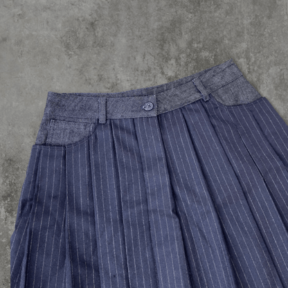 JUNIOR GAULTIER PLEATED SKIRT - S - Known Source