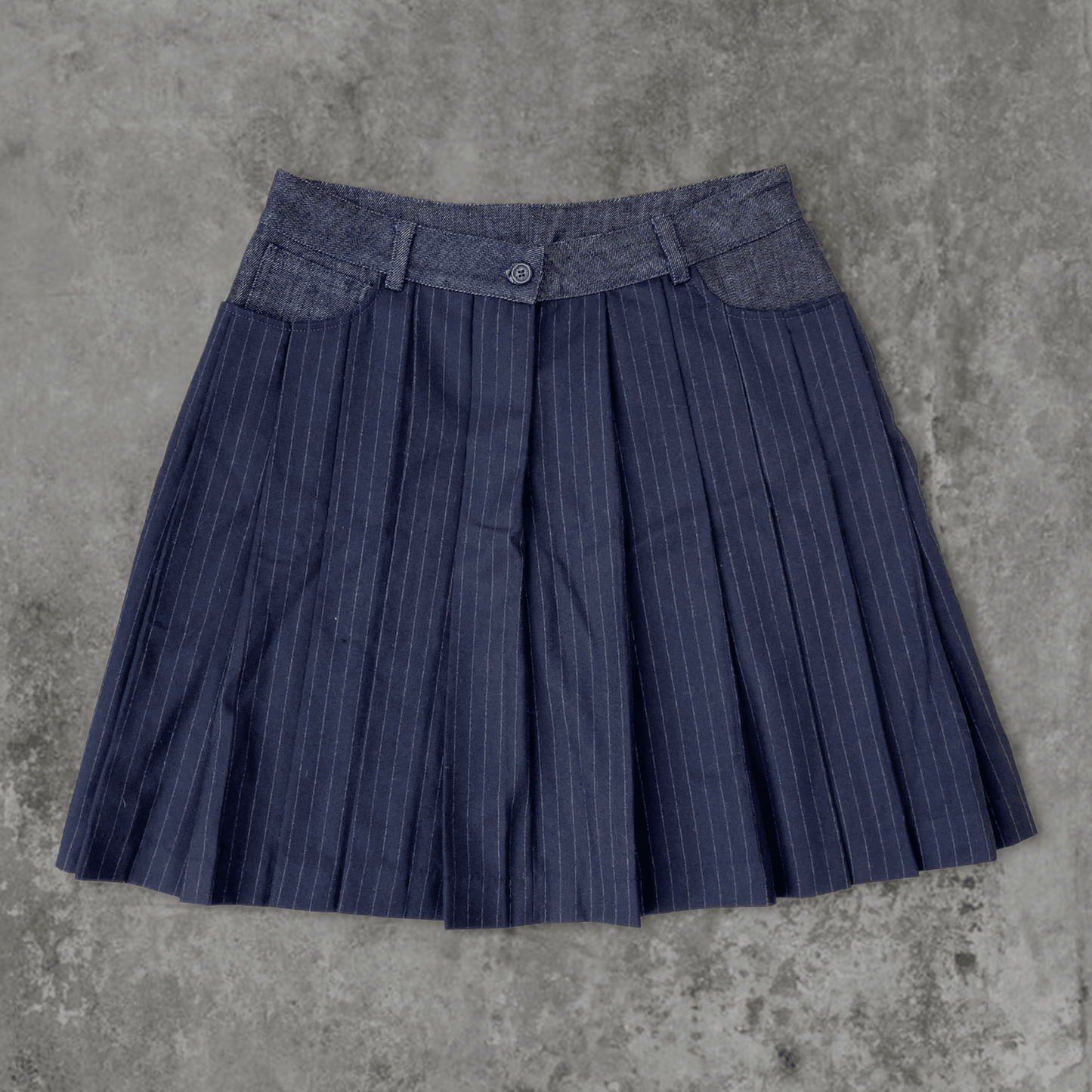 JUNIOR GAULTIER PLEATED SKIRT - S - Known Source