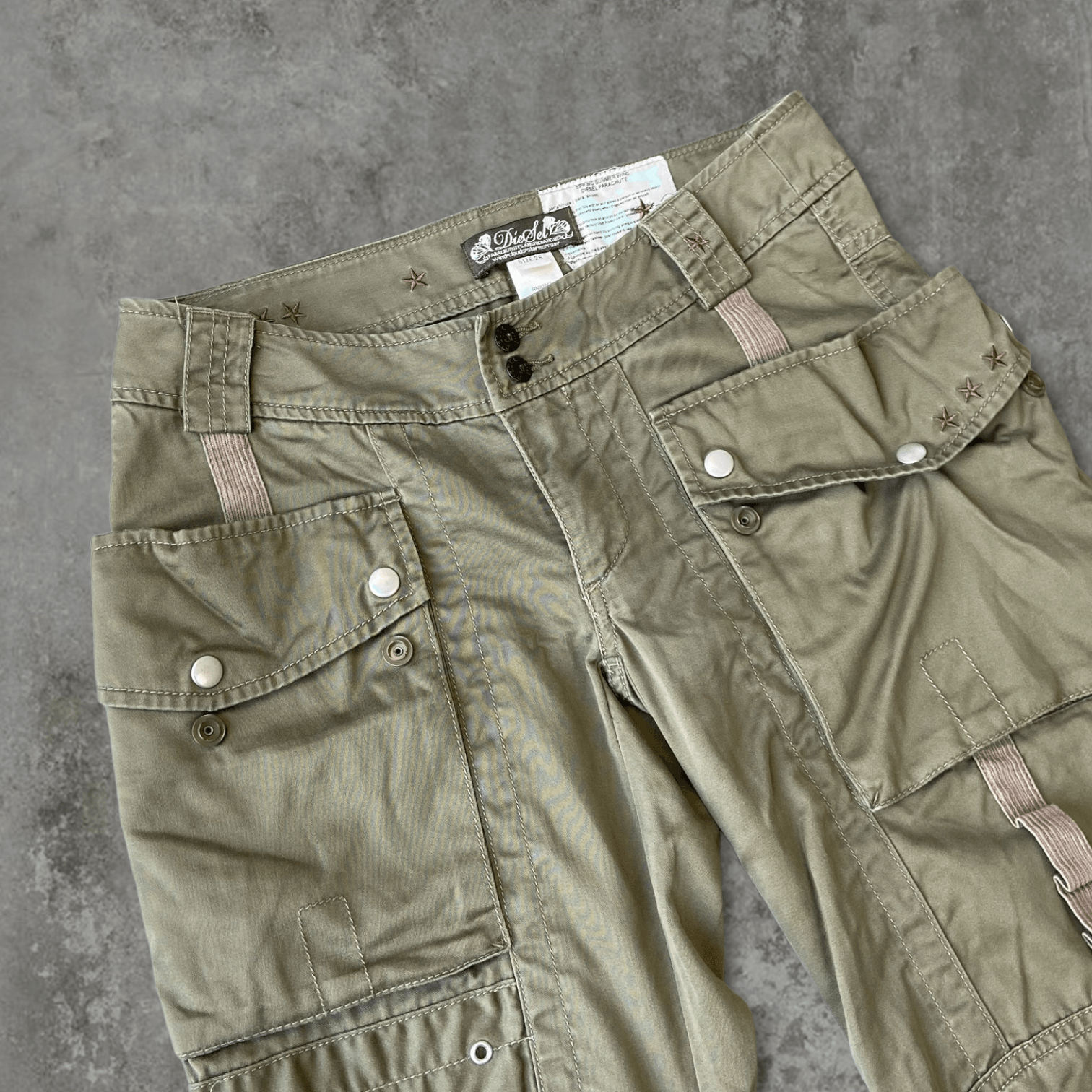 DIESEL CARGO TROUSERS - S - Known Source