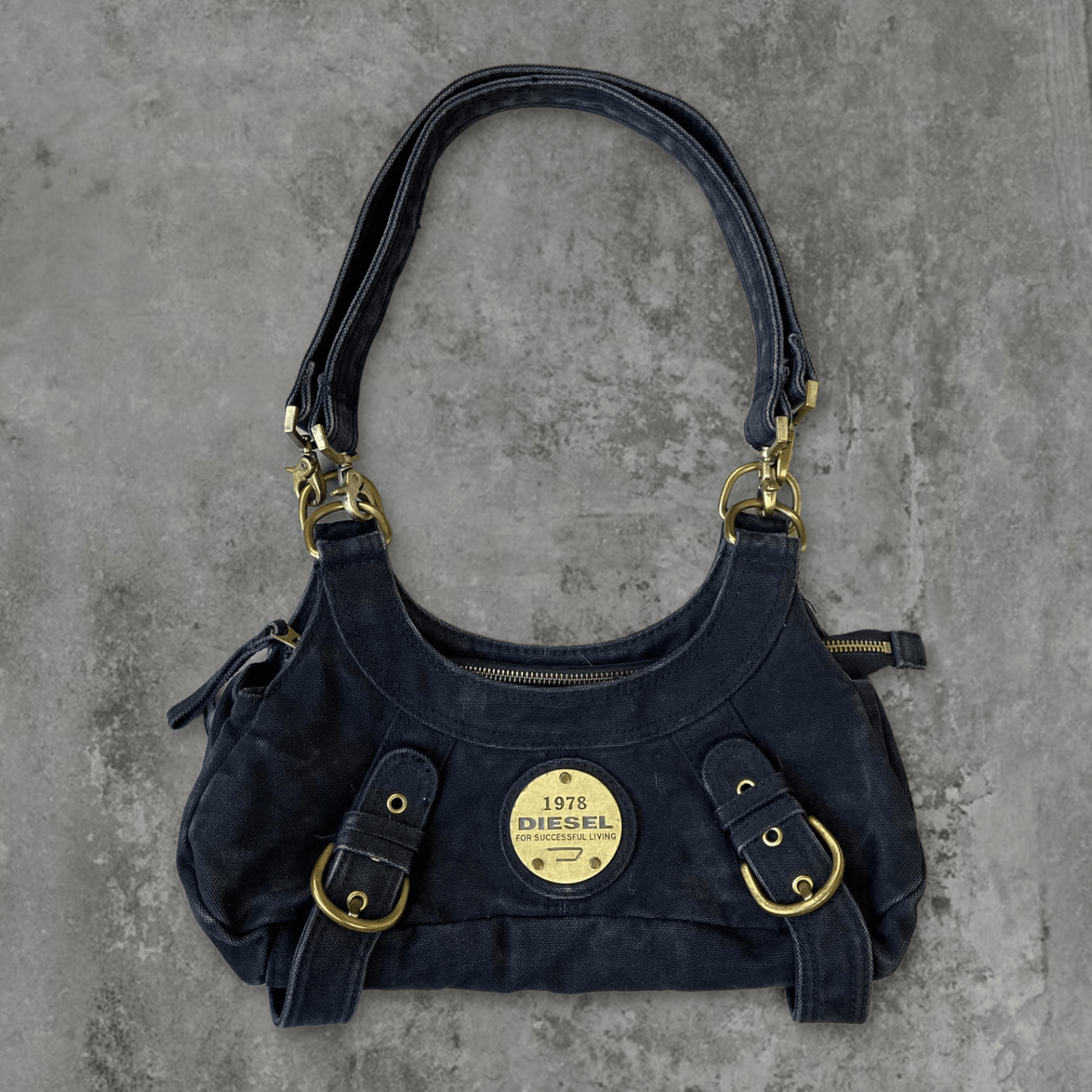 DIESEL DENIM SHOULDER BAG - Known Source