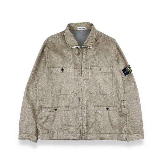 Vintage Stone Island Lino Flax Jacket (XL) - Known Source