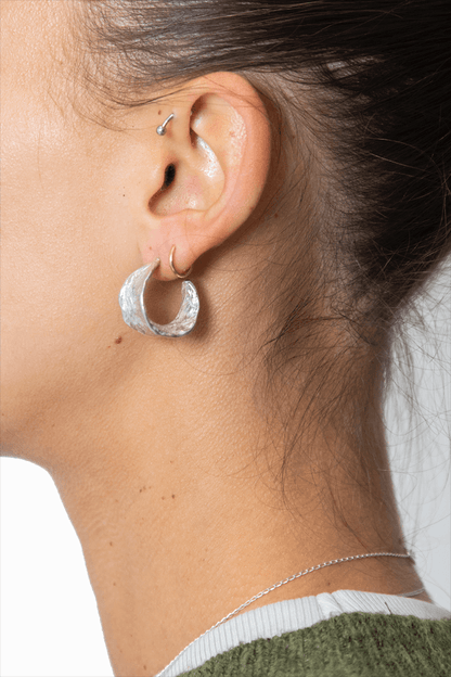 Silver Terra Hoops - Known Source