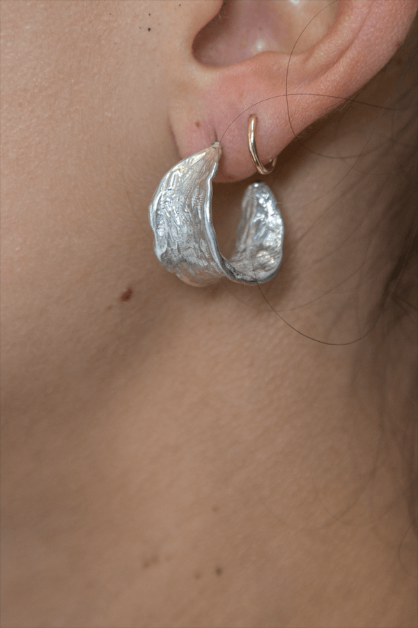 Silver Terra Hoops - Known Source