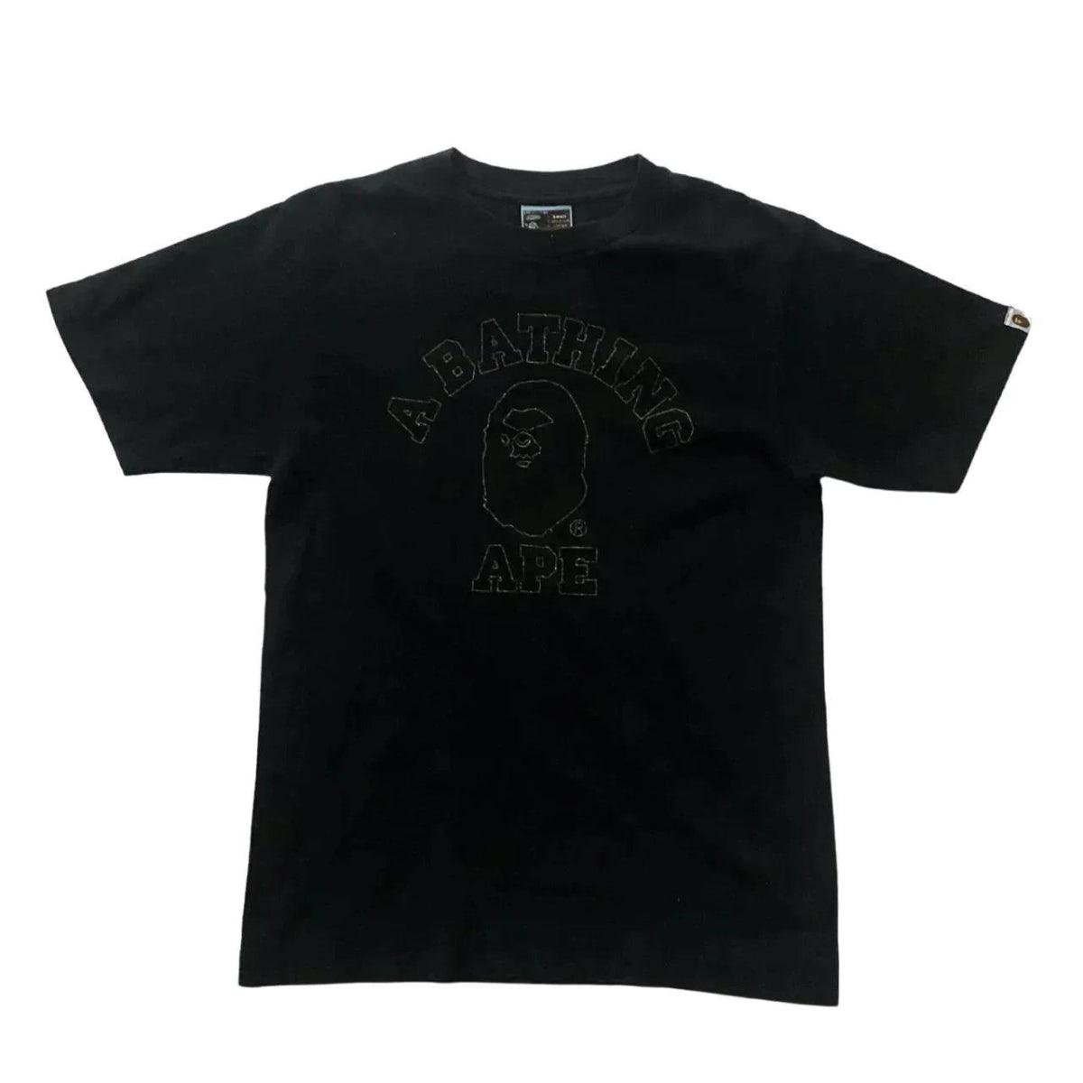 A BATHING APE ANGRY APE COLLEGE TEE (S) - Known Source