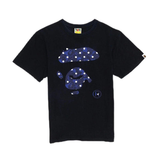 A BATHING APE POLKA DOT COLLEGE TEE (L) - Known Source