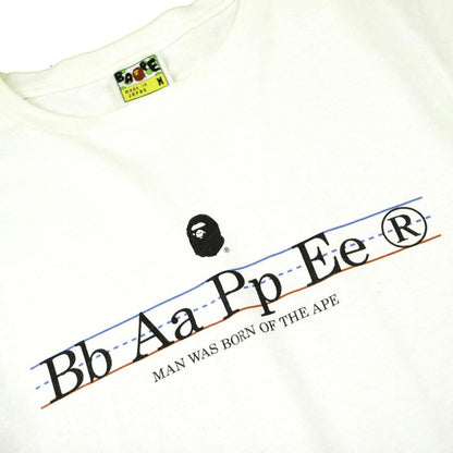 A BATHING APE SPELLING TEE (M) (M) - Known Source