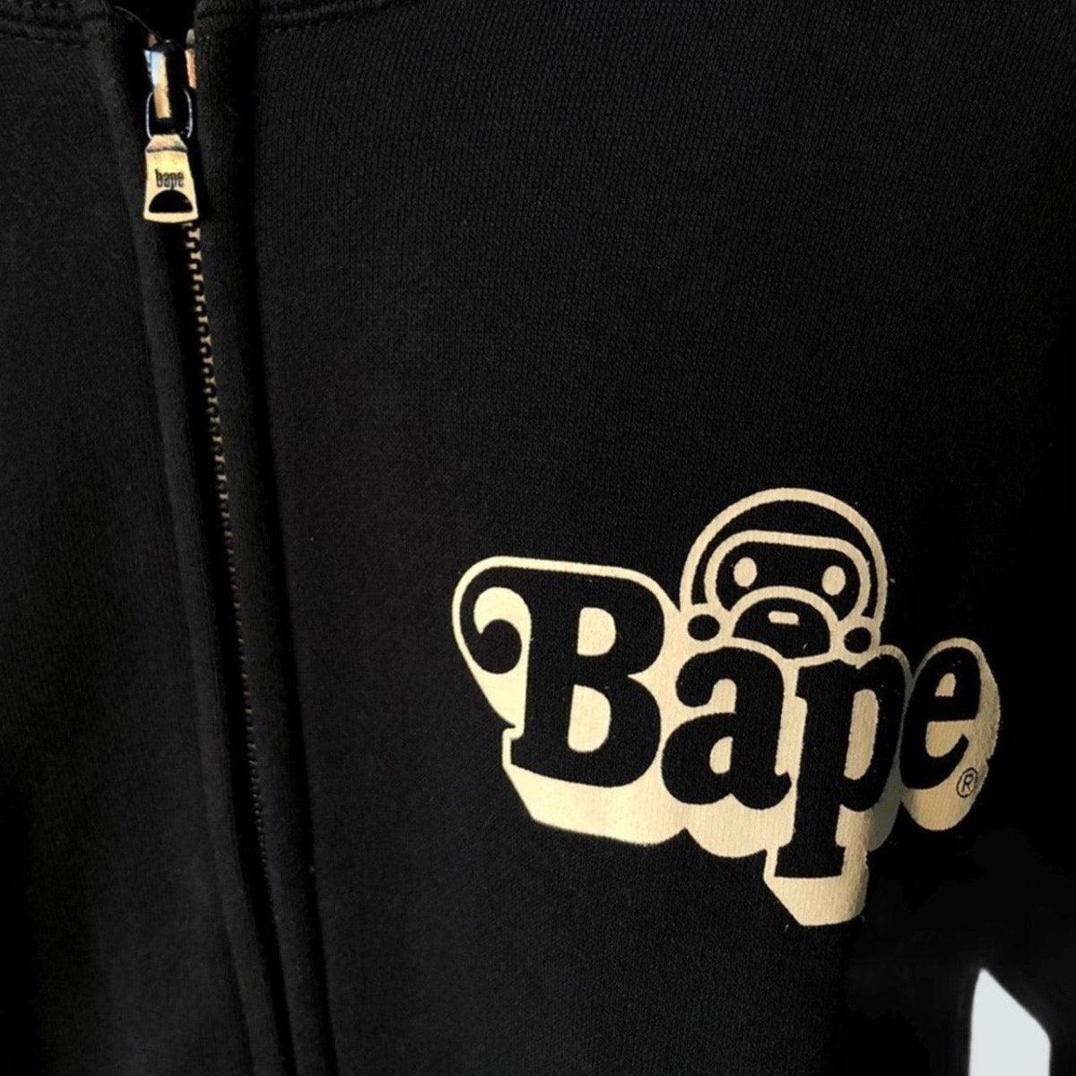 A Bathing Ape Zip up logo hoodie - Known Source