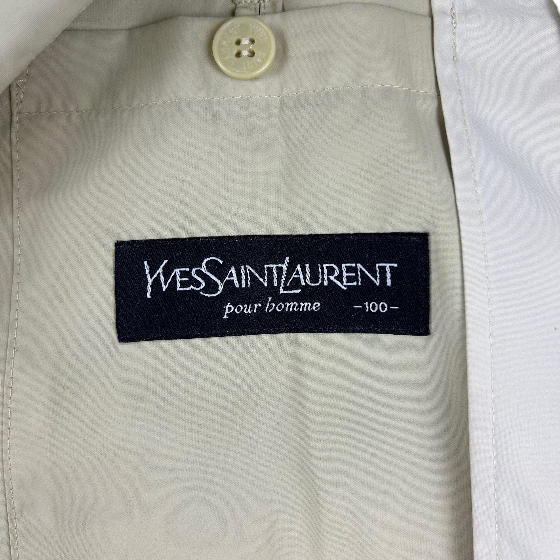 Vintage Yves Saint Laurent Harrington Jacket Size L - Known Source