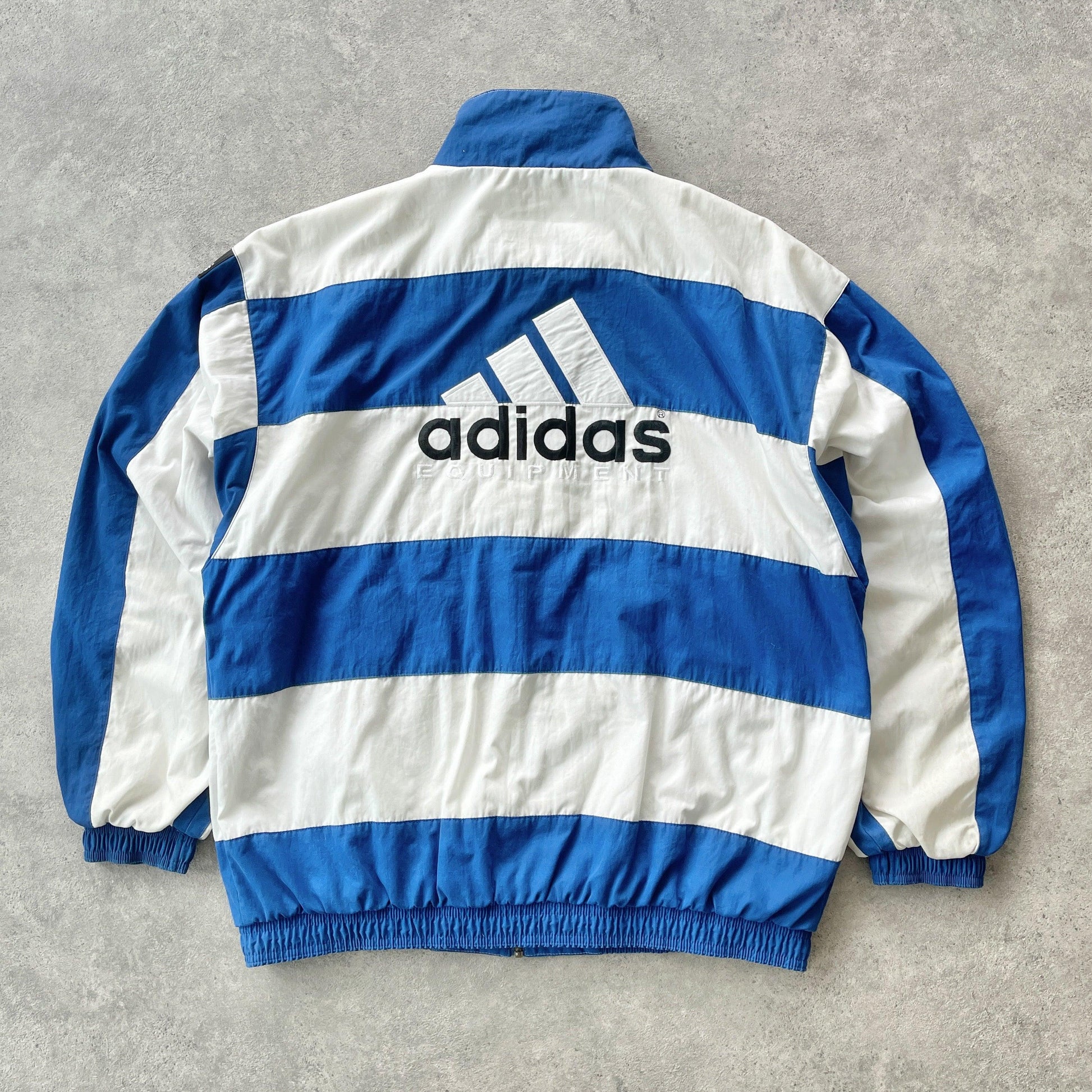Adidas Equipment 1990s lightweight embroidered track jacket (L) - Known Source