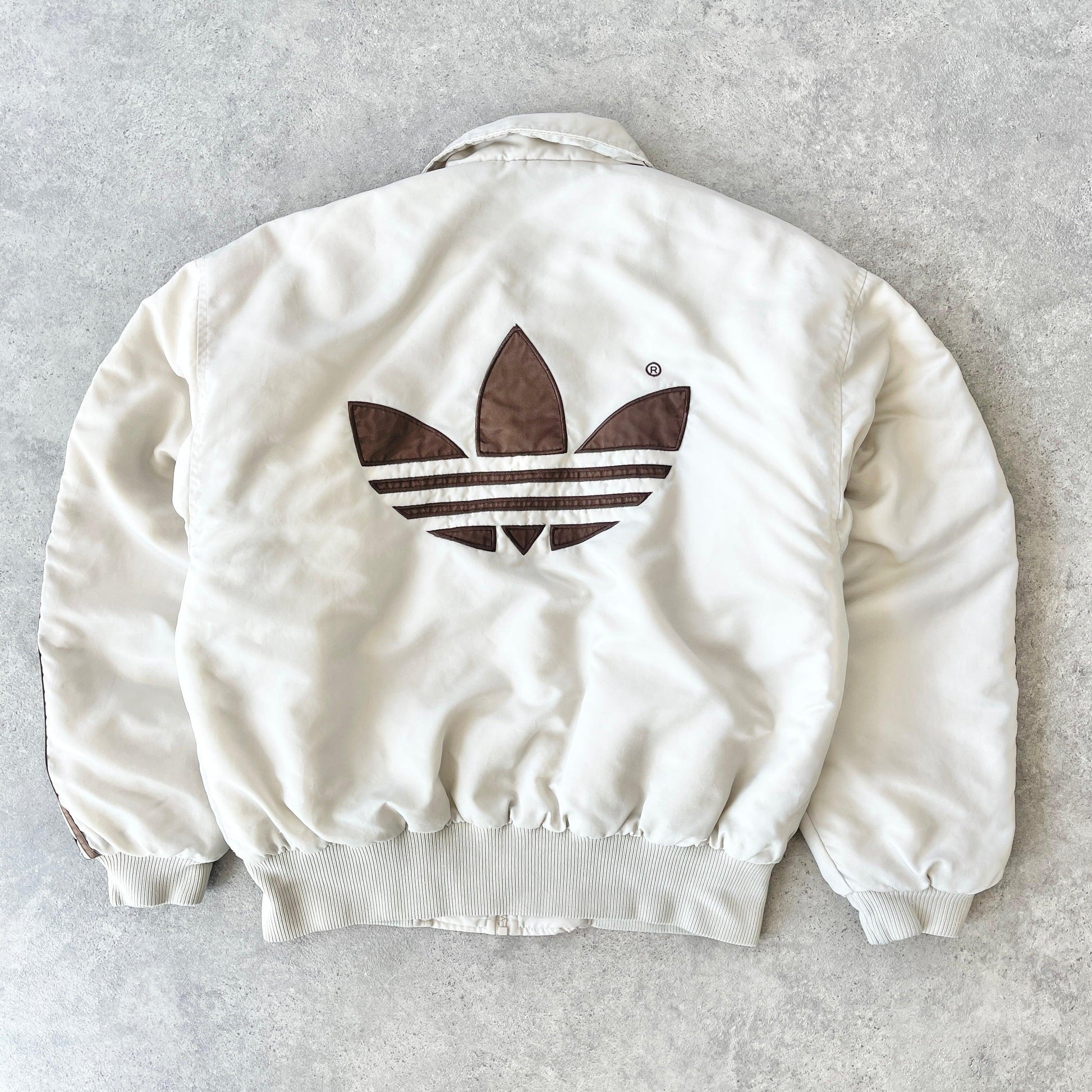 Adidas RARE 1990s padded bomber jacket (M) - Known Source